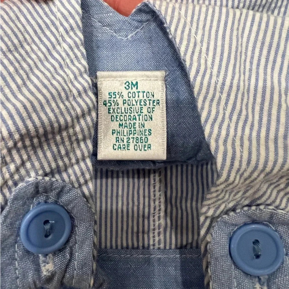 Vintage Appliqué Airplane Overall Romper - Picture 7 of 7